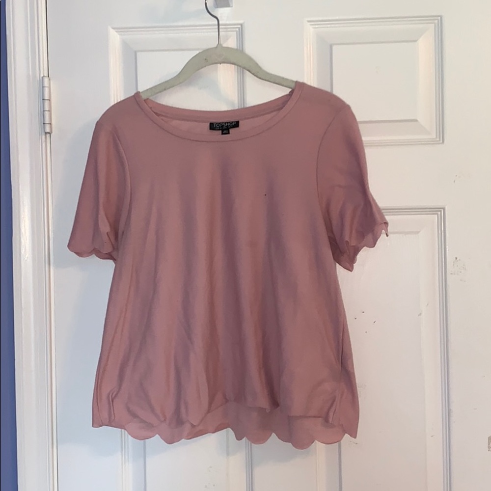 Pink blouse